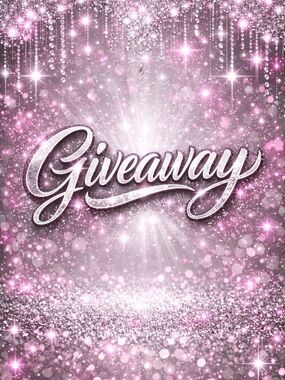 Sparkling Pink 'Giveaway' Graphic Print